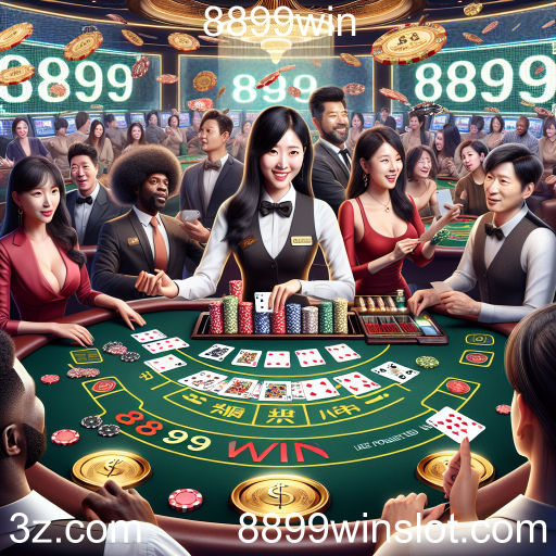 Experiência Imersiva no Casino Ao Vivo do 8899win